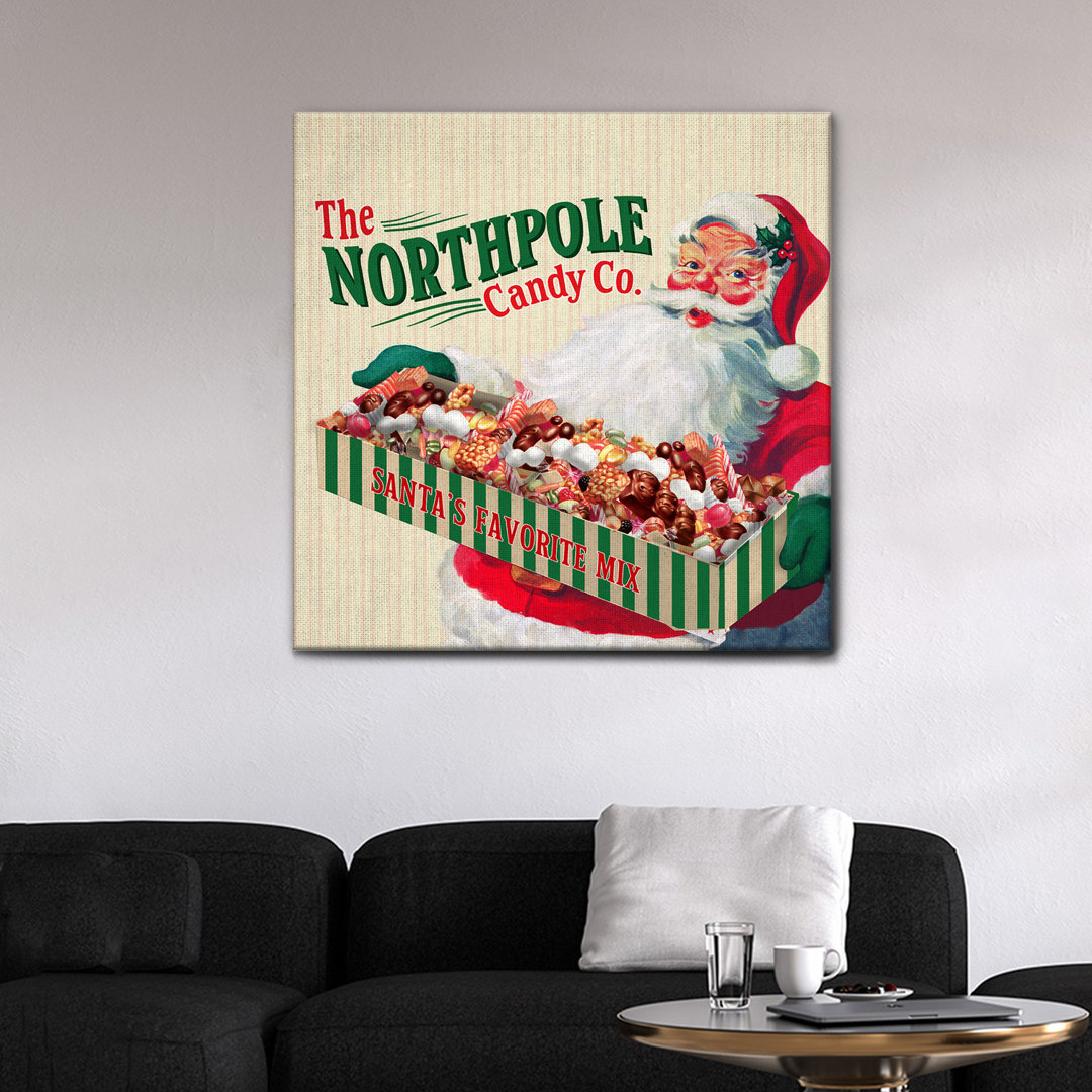 Leinwandbild I Dolci Di babbo Natale von Giallobus