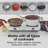 Proctor Silex® Countertop Double Electric Burner