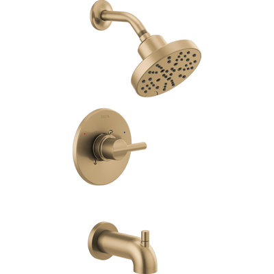 Nicoli Single-Function Tub Shower Faucet Set, Shower Trim Kit with H2Okinetic Shower Head and Valve