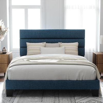 Platform Bed Frame with Headboard
