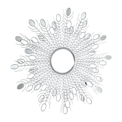 Janice Metal Flat Wall Mirror
