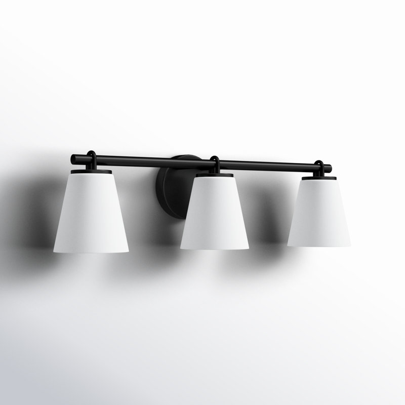 Kenn 3 - Light Dimmable Vanity Light, Matte Black