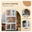 Maison pour chat polyvalente en bois avec des caractéristiques avancées pour un confort félin-1341281887