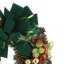 26" Holiday Wreath With Berries, Ornaments And Ribbon