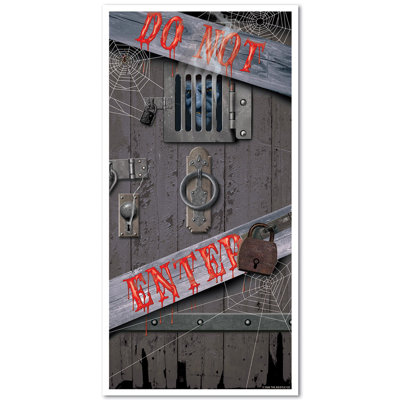 Housse de porte Spooky Halloween
