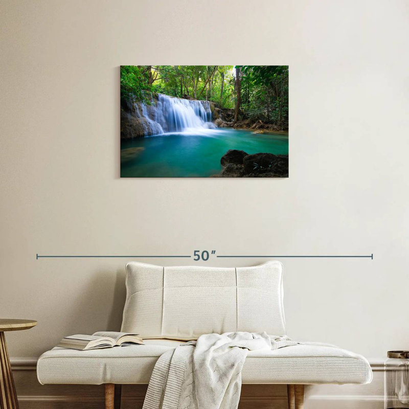 Kerrick Deep Forest Waterfall, 20" H x 30" W