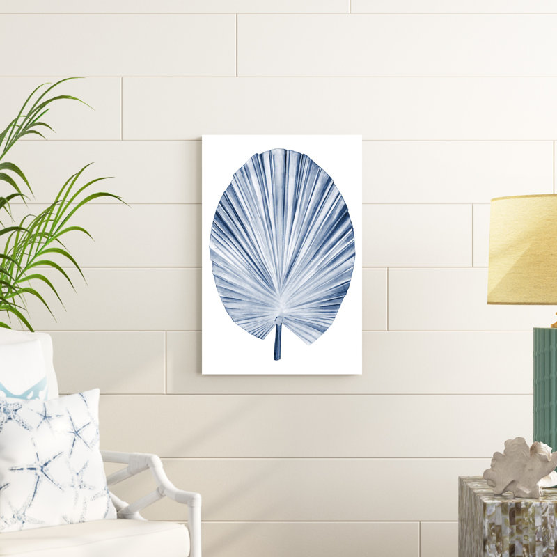 Feuilles indigo tropicales de l'UA AU, H 30 po x l 20 po x P 1 po