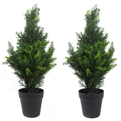 Annistyn Faux Cypress Tree in Pot