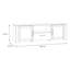 BOHOL TV Stand for TVs up to 70"
