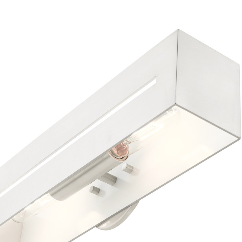 Columbus 2 - Light Dimmable Bath Bar, Brushed Nickel