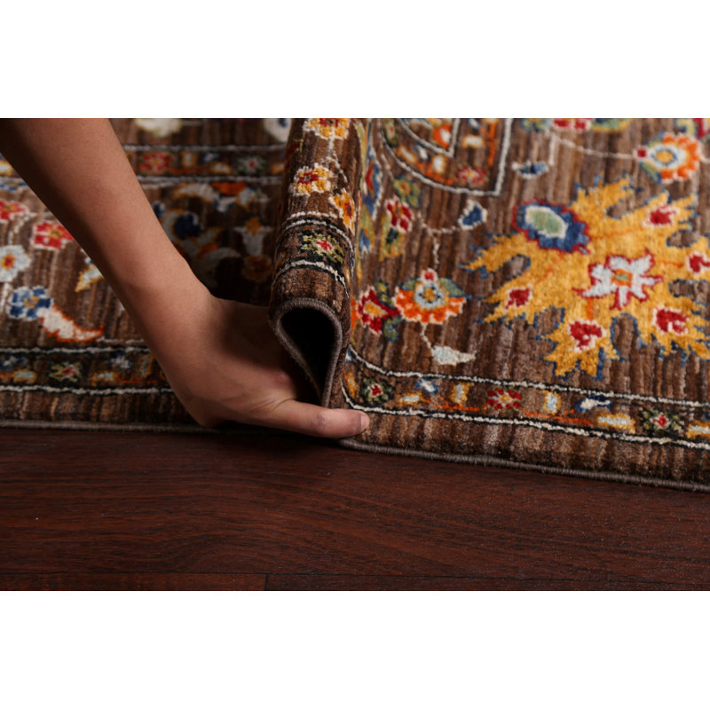 One-of-a-Kind 8'2" X 9'9" Wool Area Rug in Brown