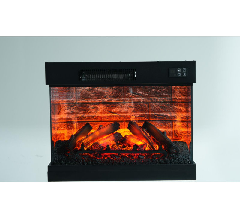 23'' W  3-side View Electric Fireplace For Recessed Installation