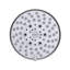Pomme de douche ronde multifonctionnelle de 1,75 gallon par minute TOTO® L Series, chrome poli