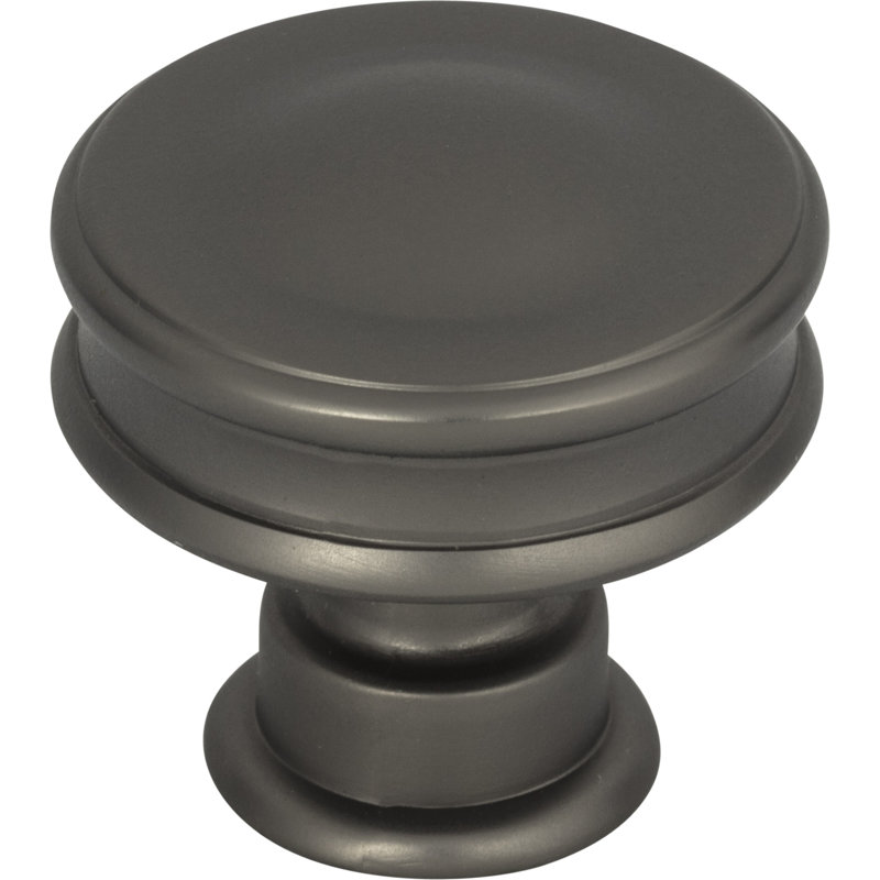 Oskar 1 1/4" Diameter Round Knob, Slate