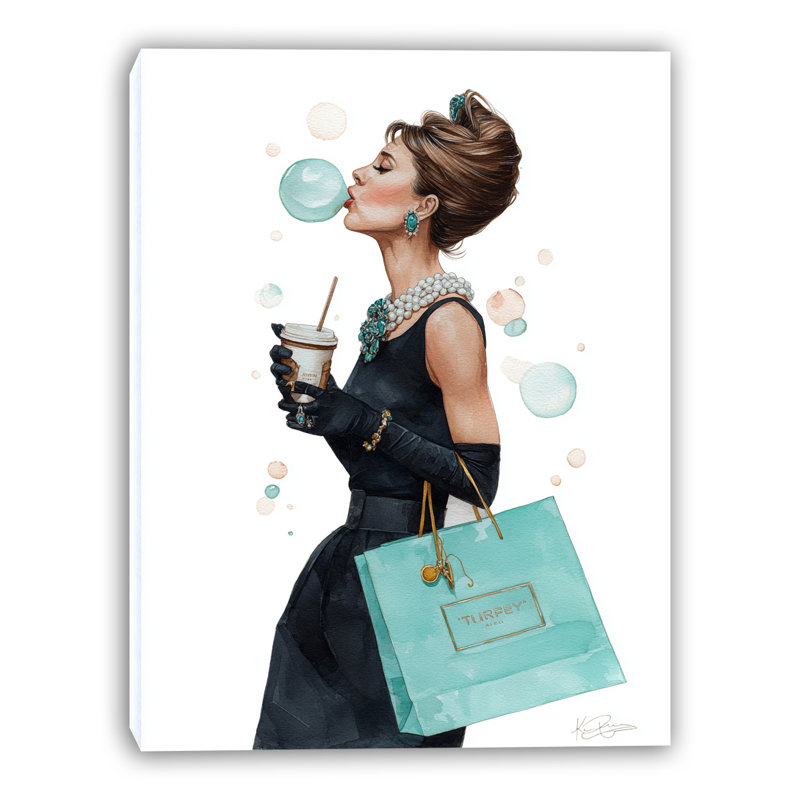 Art mural sur toile Mint, H 24 po x l 16 po x P 1,5 po