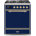 Midnight Blue/Brass