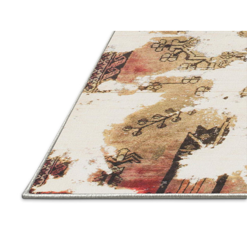 Tapis multicolore Starbrick, Tapis de couloir 2 pi x 5 pi