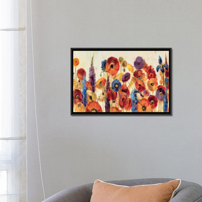 «Joyful Garden», reproduction d'art sur toile tendue