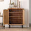 Rangement pour chaussures en bois massif Burlywood