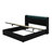 Upholstered Bed, 360 Surround LED Function, Buttons/Apps/Remote Control, Hydraulic Storage Bed With USB Type-C Charging-1183972646-1183972651