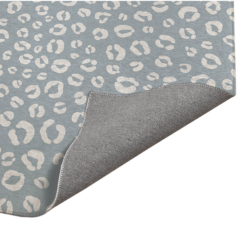 Tapis d'extérieur antidérapant Leopard Play, Rectangle 5 pi x 7 pi