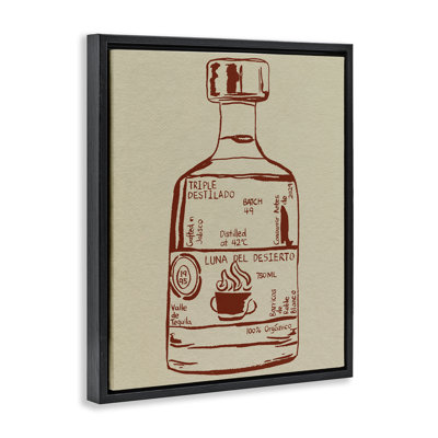 Cadre flottant Minimal Liquor Essence, design par Melissa Wang