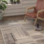 Tapis gris à motif géométrique Tucker-22810535