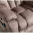 40.9" Wide Modern Power Lift Reclining Heated Massage Chair with USB and Cuphilders-1898227047