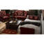 Bourgogne avec rangement - revêtement en chenille, facile à nettoyer et à entretenir, avec revêtement en H 72,77 po x l 40,49 po, conception peu encombrante, largeur, hauteur, profondeur