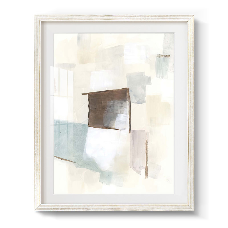 Frame Switch II - Impression encadrée, H 19,5 po x l 16,5 po, Blanc