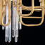 Calliope 16 Light Crystal LED Linear Chandelier-2146407839