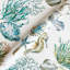 Tissu bleu Levara