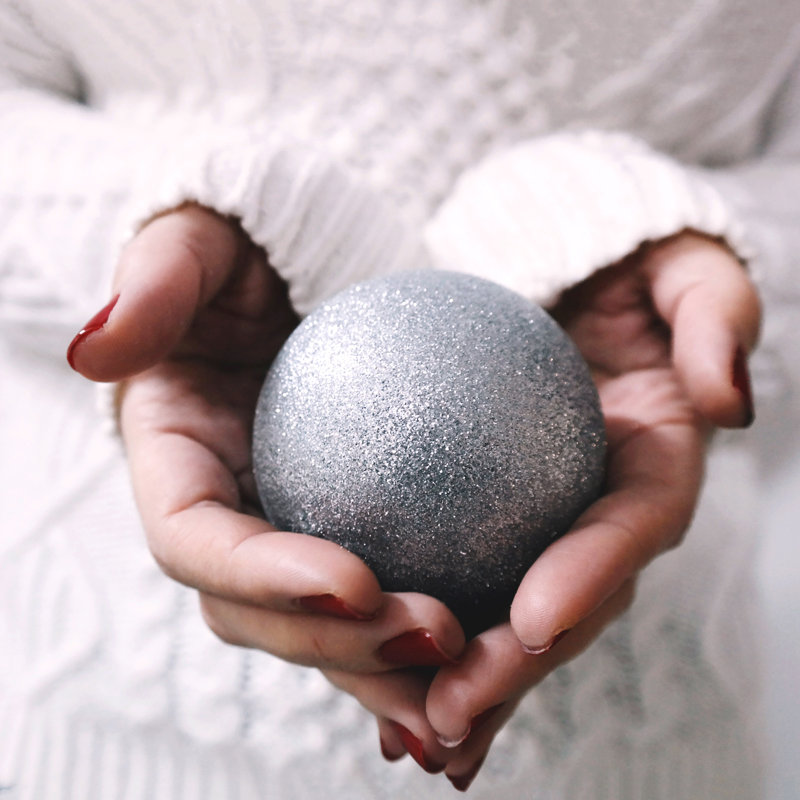 32 boules de Noël 32 ct incassables 4 finitions 3,25 po (80 mm), Argent