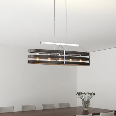 5 - Light LED Kitchen Island Pendant