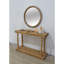 Miroir rond en rotin 31,9 po