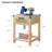 20 Colour Illusion Touch Sensor Side Table Nightstand | Multi-functional smart design with drawer, modern minimalist style, suitable for living room, bedroom-372258638