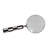 Magnifying Glass Sculpture With Geometric Pattern For Home Decor -  Decorative Object For Office, Shelf, Or Living Room Decoration - 9", Black & White-2050818981