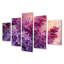 Lilas dans le jardin Realim II - art mural sur toile - diamant