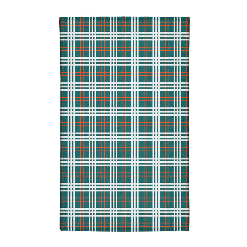 Tapis écossais vert, Rectangle 4 pi x 6 pi