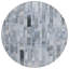 Tapis intérieur lavable rayé 8 po