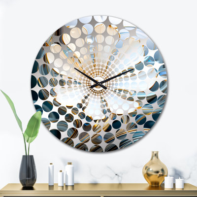 Horloge murale Sandi - Abstract Botanicals