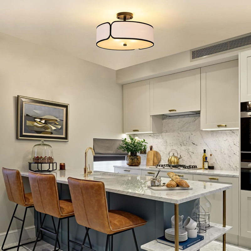 Half Flat Installation Ceiling Light