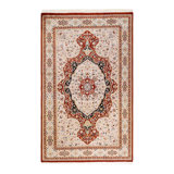 Classic One-of-a-Kind 4'7" X 7'7" Hand Knotted Area Rug
