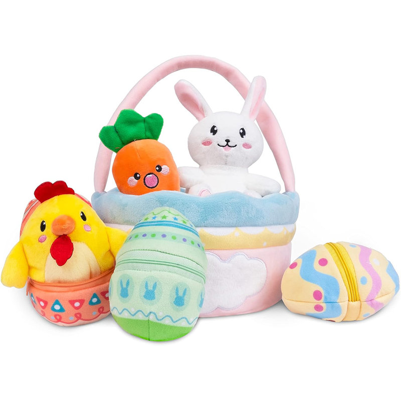 Panier de Pâques rembourré pour les tout-petits