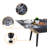 Four Legs Coffee Table with Storage-2081808089
