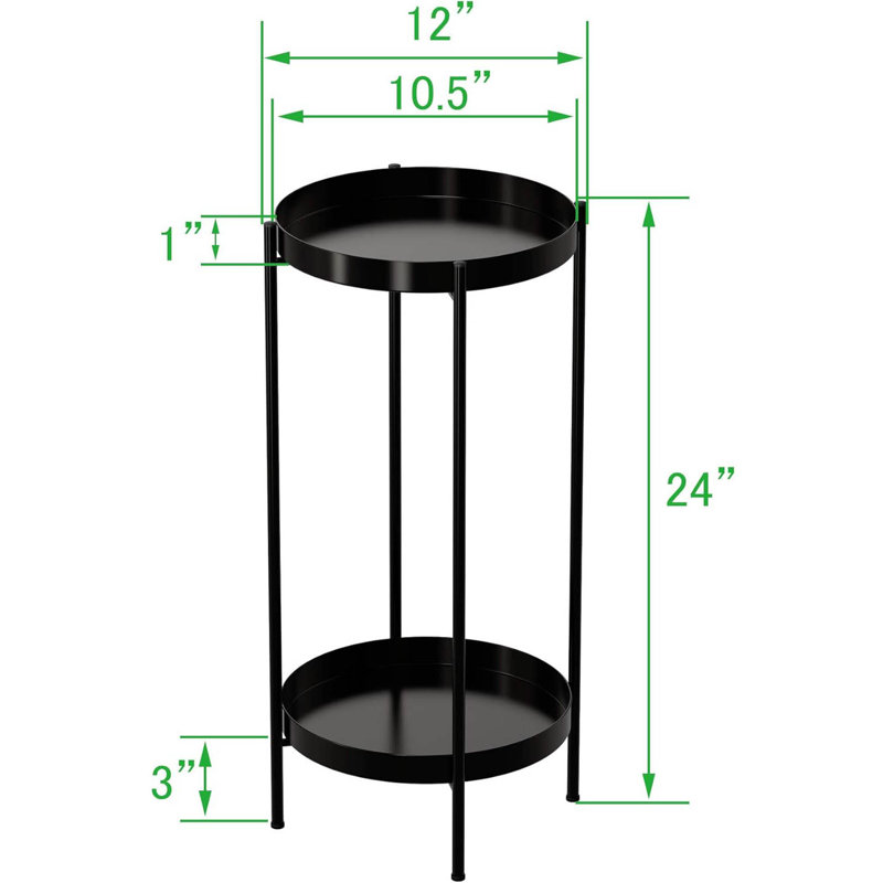 Plant Stand, Black