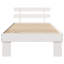 Vidaxl Bed Frame With Headboard Solid Wood Pine-113970937-113970944