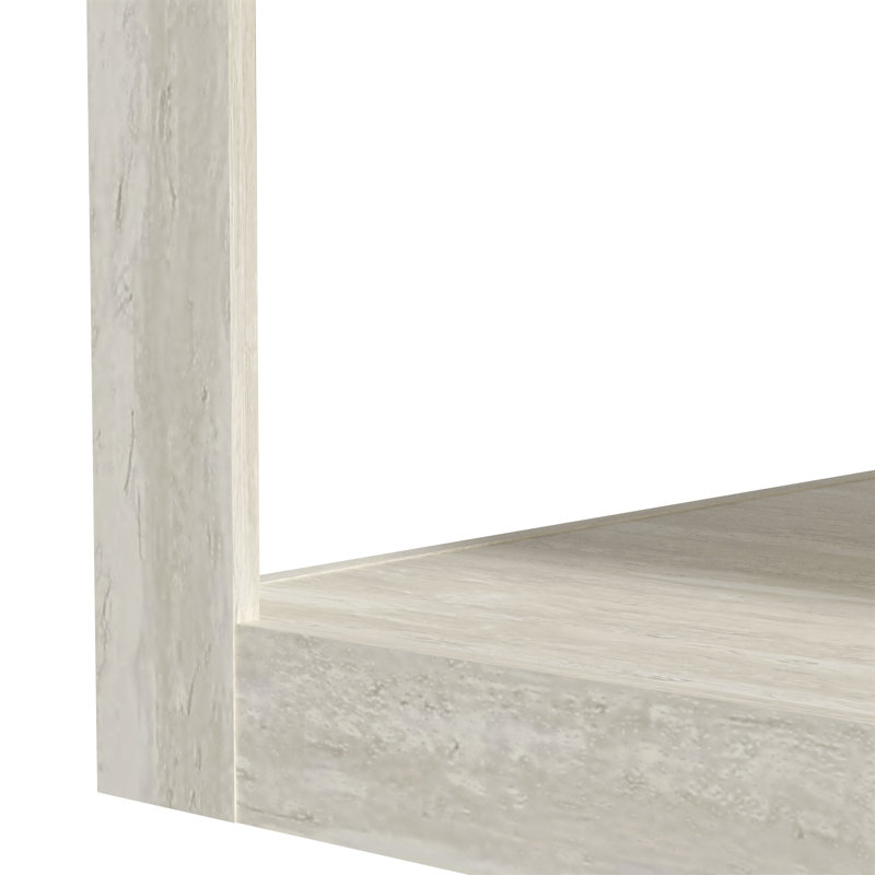 Allysyn Contemporary 31.5" Square Coffee Table, Beige