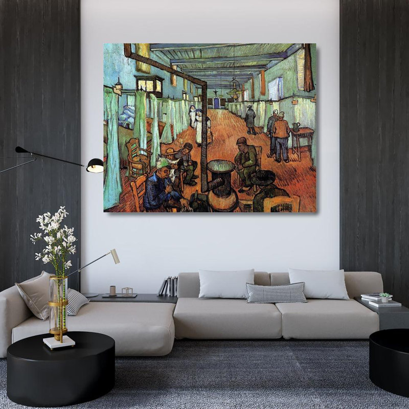 «Red Barrel Studio®» par Van Gogh, Vincent, H 36 po x l 44 po