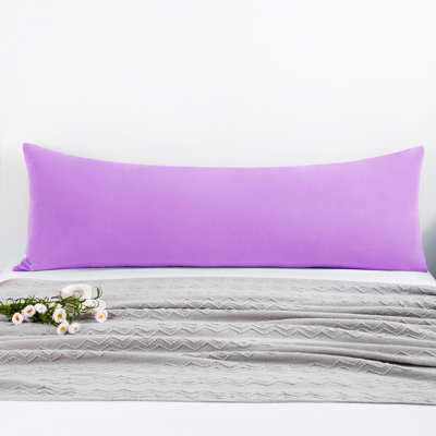 Body Pillow Cover, 1800 Brushed Microfiber Body Pillowcase with Envelope Closure - 20x54 Inches - NTBAY